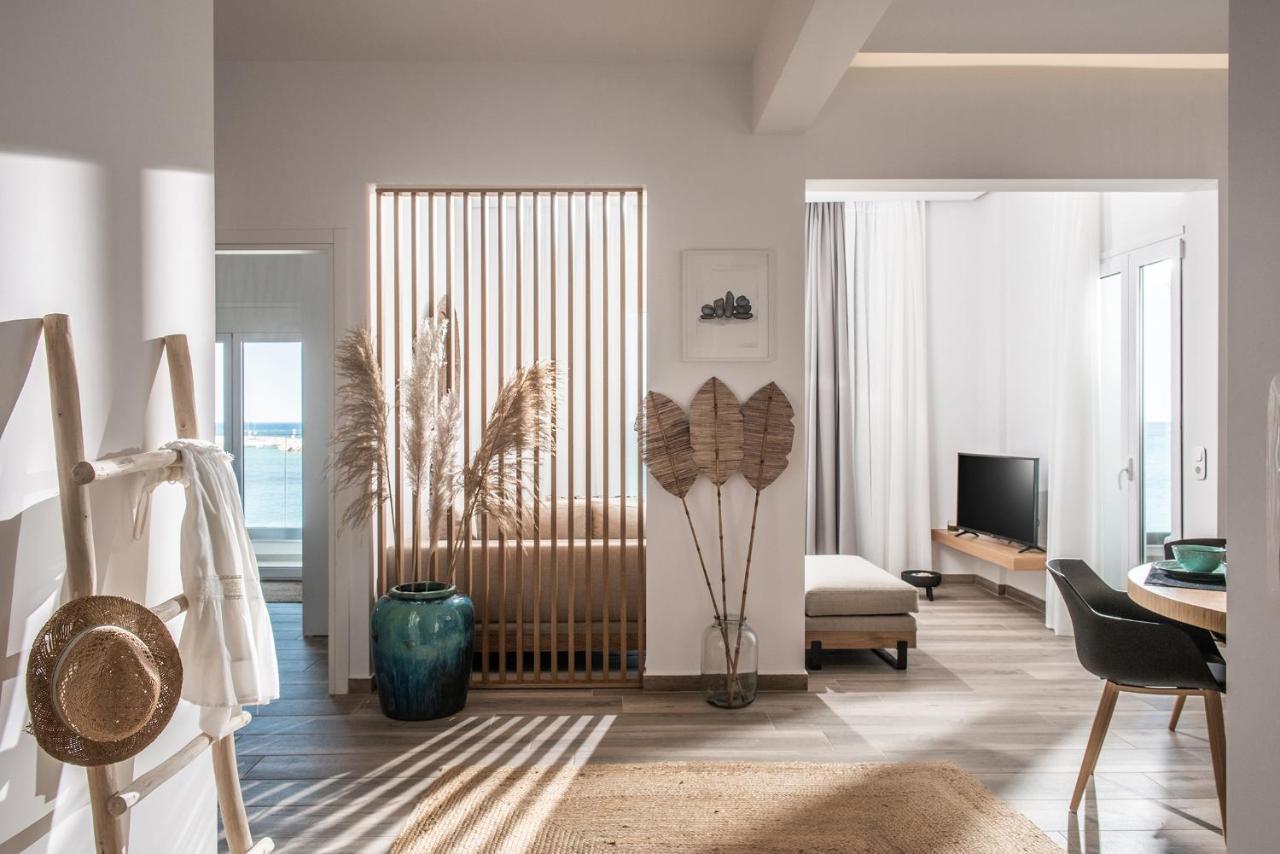 Khroma Luxury Suite 1 Beach Front Apartment Hersonissos (Crete) Exterior foto