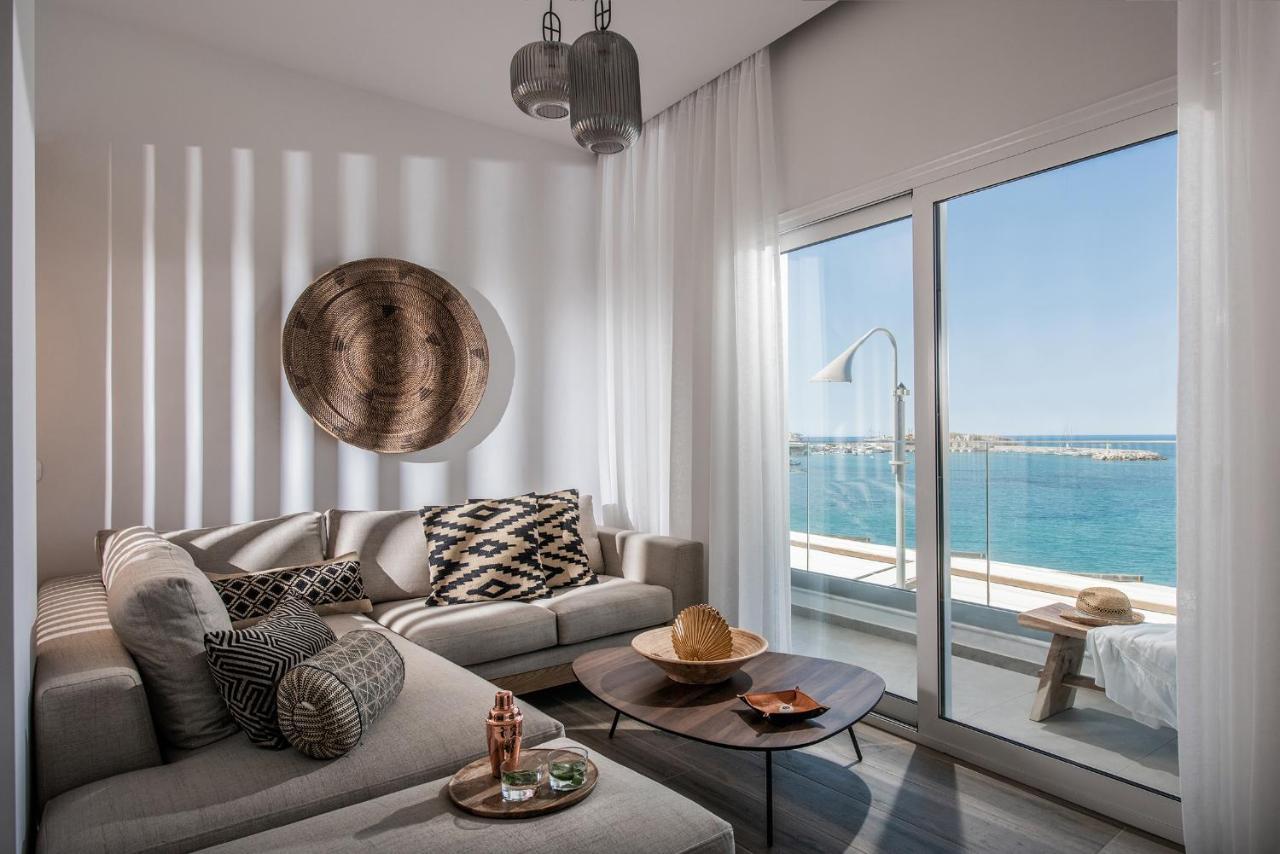 Khroma Luxury Suite 1 Beach Front Apartment Hersonissos (Crete) Exterior foto