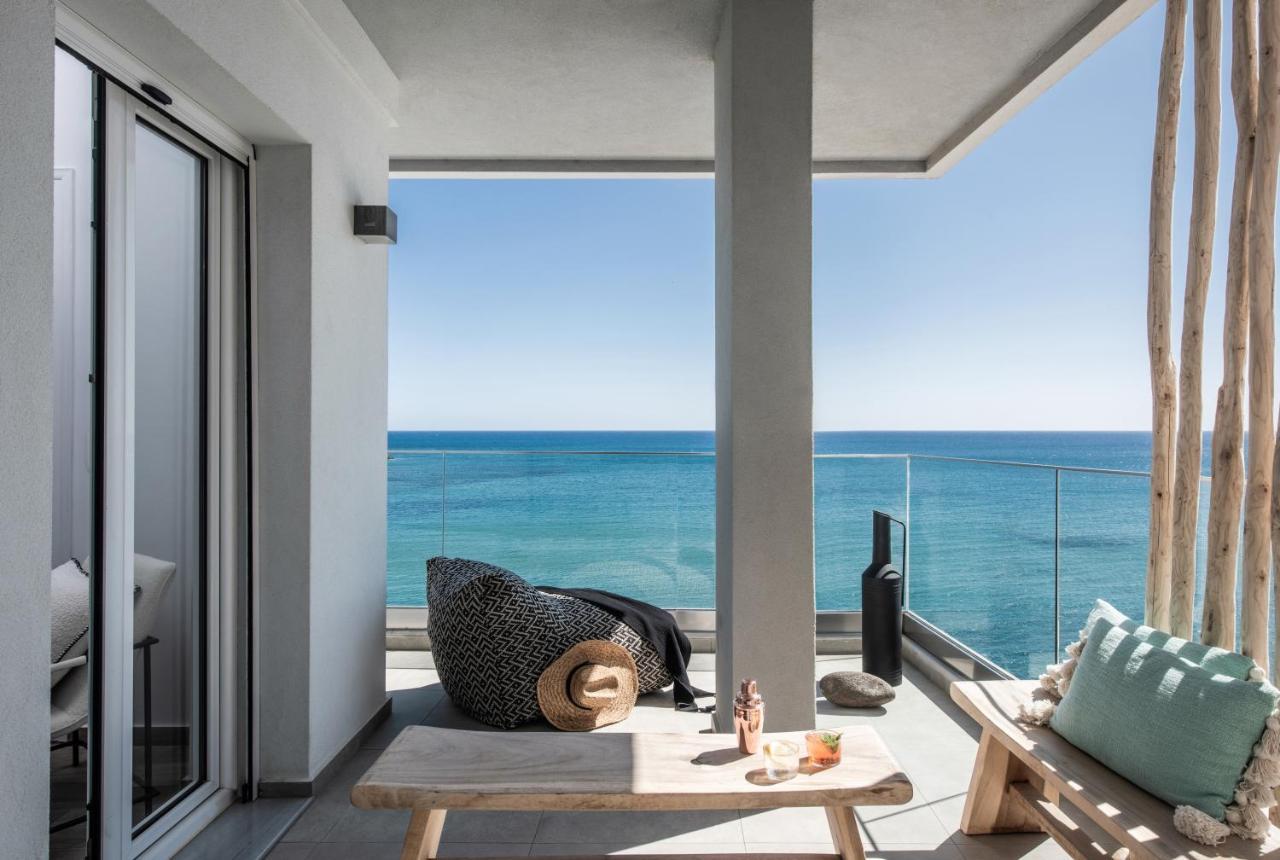 Khroma Luxury Suite 1 Beach Front Apartment Hersonissos (Crete) Exterior foto