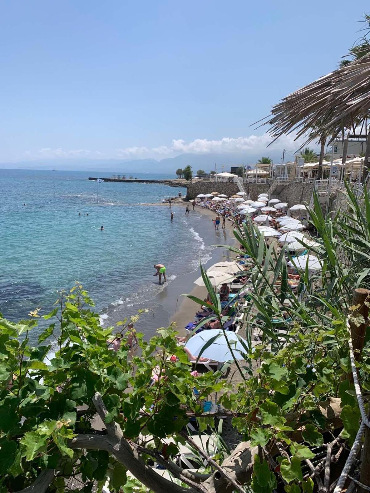 Khroma Luxury Suite 1 Beach Front Apartment Hersonissos (Crete) Exterior foto